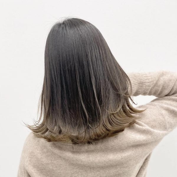 ナチュラルグレージュグラデーション