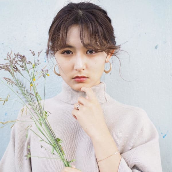 ロングヘア簡単アレンジ