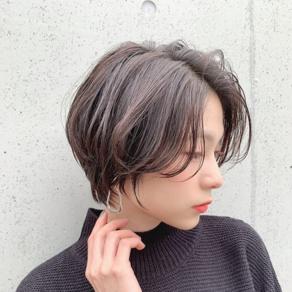 ラベージュでクールショート20代30代40代オススメ