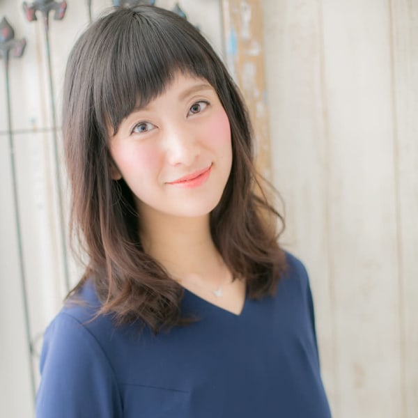 おおたかの森/髪質改善/アンニュイな切りっぱなしロブａ