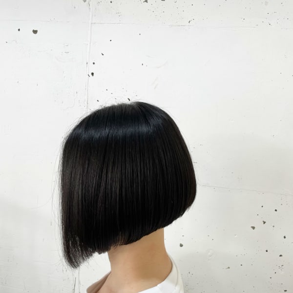 前下がり×ボブ