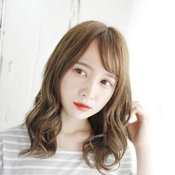 波ウェーブミディ【髪質改善・個室サロン】|流山おおたかの森美容室GardenTerracesalon 個室美容室 髪質改善 NEW OPEN