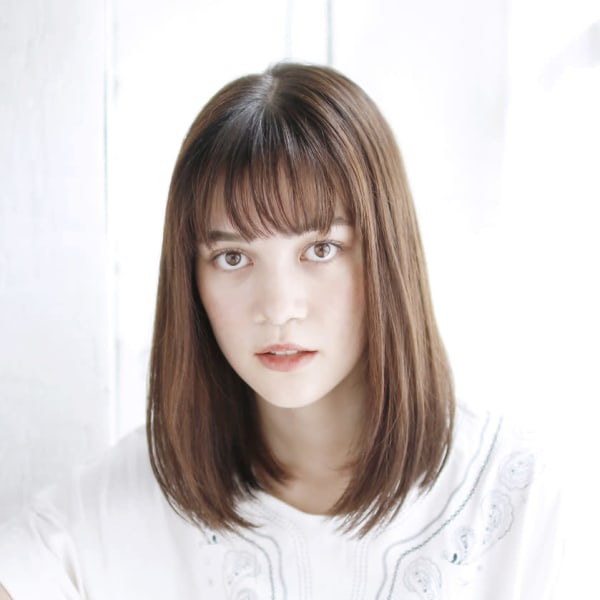 重めバングAラインシルエット【髪質改善・個室サロン】|流山おおたかの森美容室GardenTerracesalon 個室美容室 髪質改善 NEW OPEN