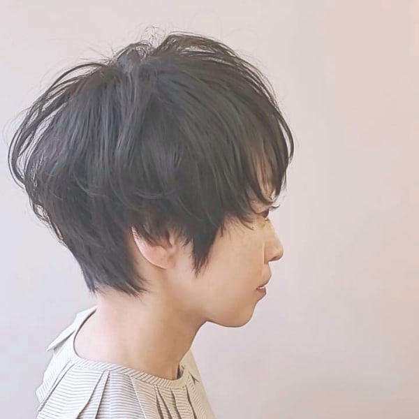 大人ショート×オーガニックカラー【神戸・Oggi hair】|Oggi hair