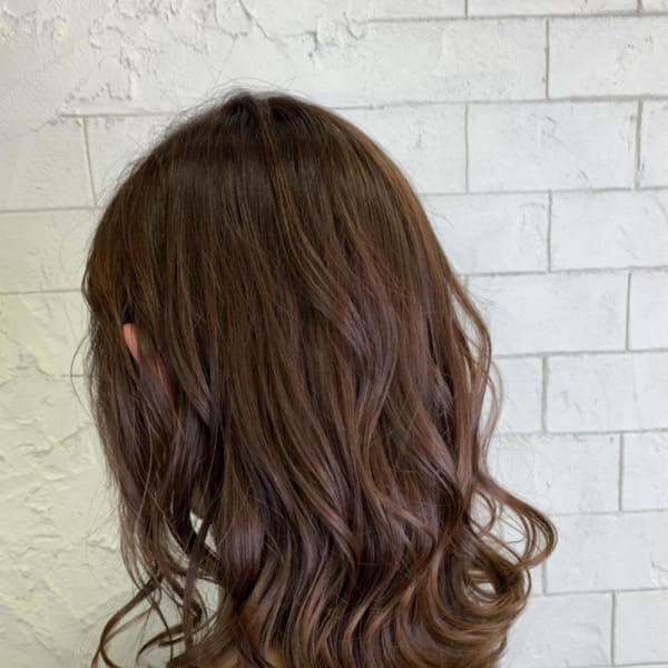 【ブリーチ無し】ツヤツヤ♪キャラメルブラウン