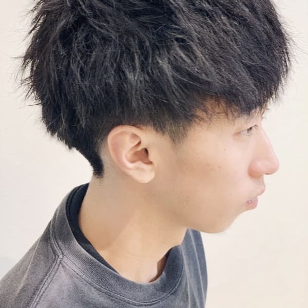 強めスパイラルパーマ