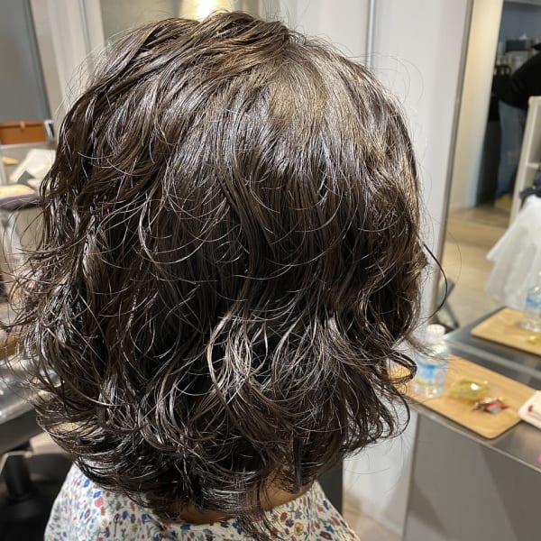 メンズのオススメ順 カール セミロングの髪型 ヘアスタイル 楽天ビューティ