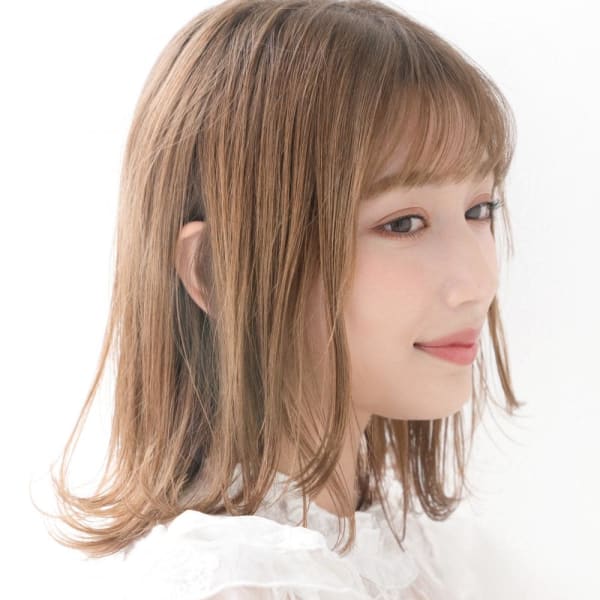 【Luana なんば】酸熱トリートメント×外はねボブ