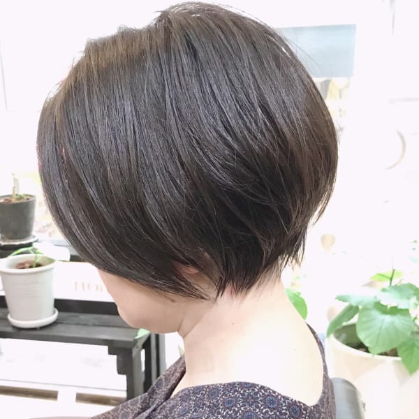 ベージュ☆ショート