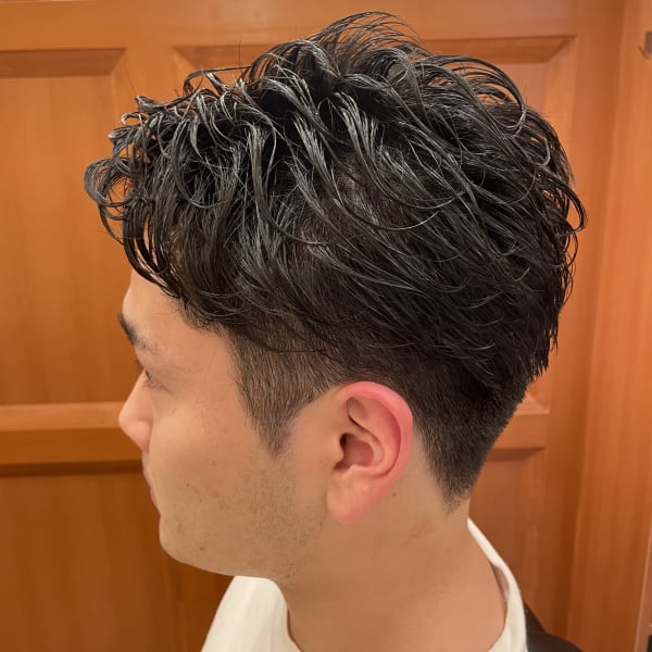 ナチュラルパーマ8:2バック☆