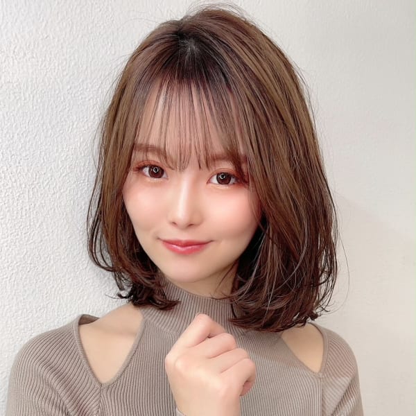 【重山祐亮】ひし形ミディアム♪30,40,50代OK