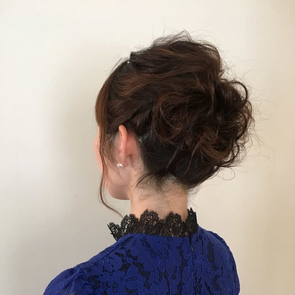 上品なシンプルアレンジ