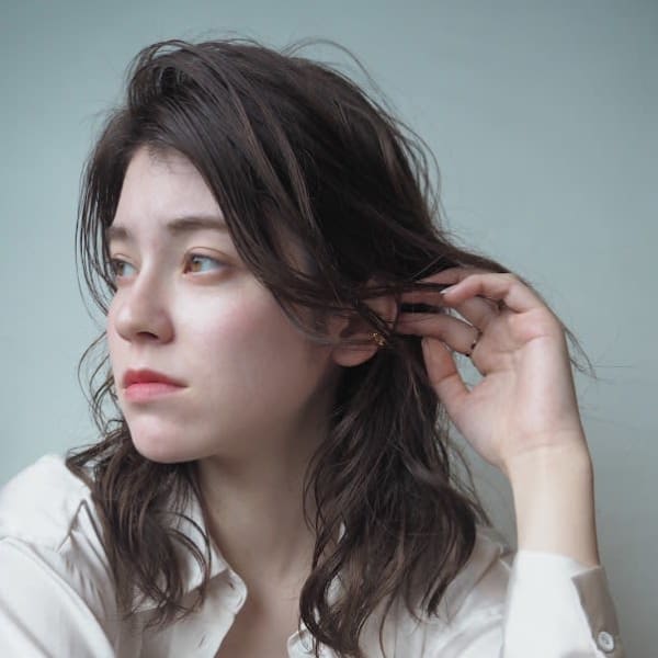 外国人風ミックスウェーブ