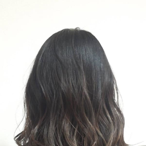 人気のバレイヤージュ