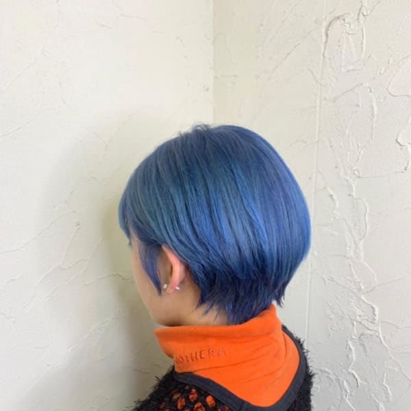 【reir下北沢】*マッシュボブ+ピュアブルー*