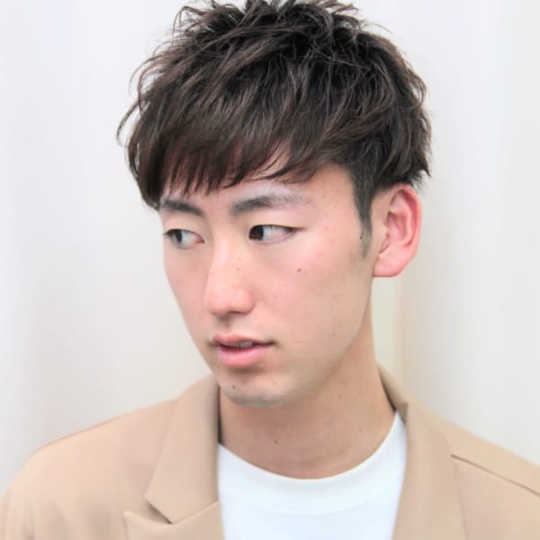 マッシュウルフツーブロックショート a Gland梅田本店|a Gland 梅田本店