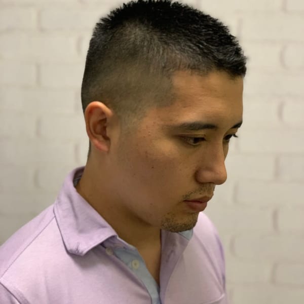 メンズのオススメ順 外国人風 ボウズの髪型 ヘアスタイル 楽天ビューティ