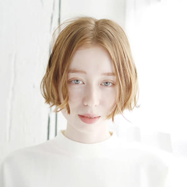 20代30代40代 ニュアンスカールのバッサリボブ【守山】