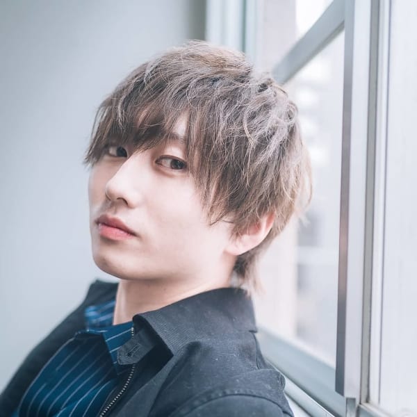 束感マッシュショートレイヤー&シークレットパーマ