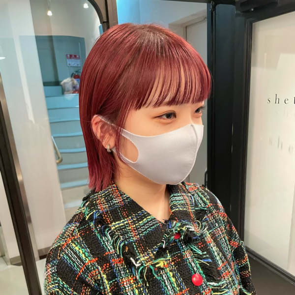 【表参道sheta/中澤】発色◎ピンクヘア