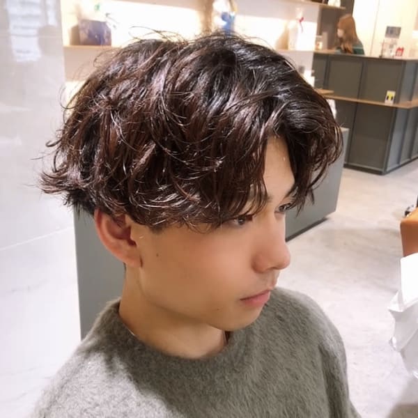 ゆるめセンターパート