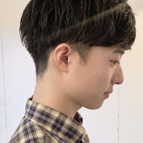 メンズショートボブ