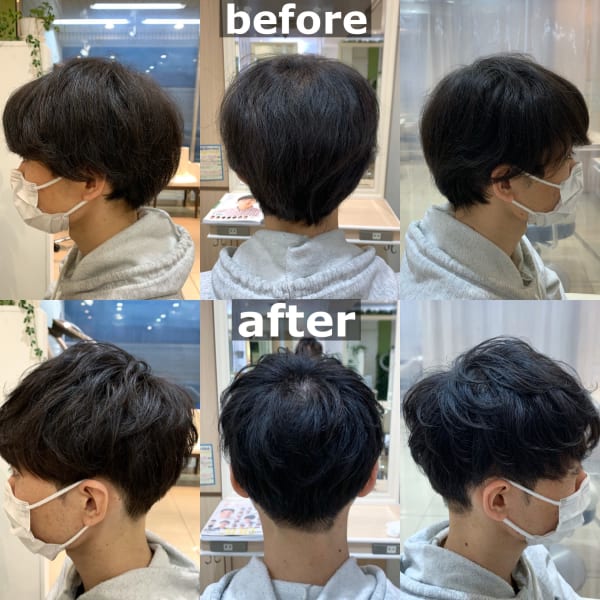 ツーブロックマッシュ