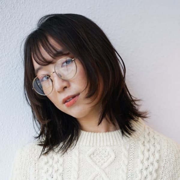 ナチュラルウルフ|Hair ruup Rell design works