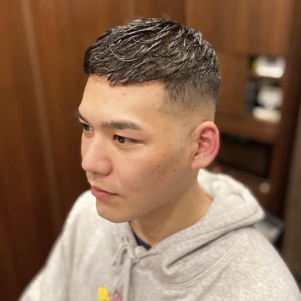 メンズ 髪型 クロップ