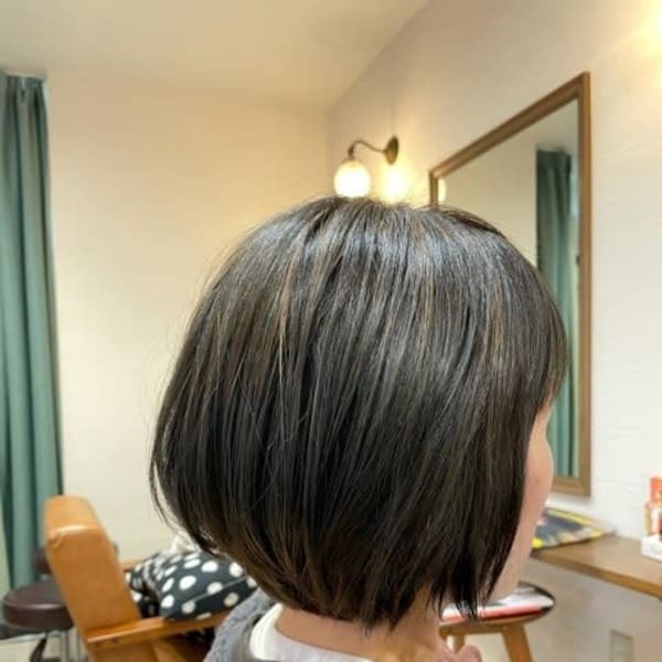 3Dハイライトカラー　ショート