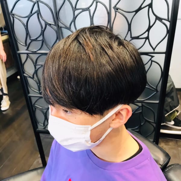 ツーブロックマッシュ