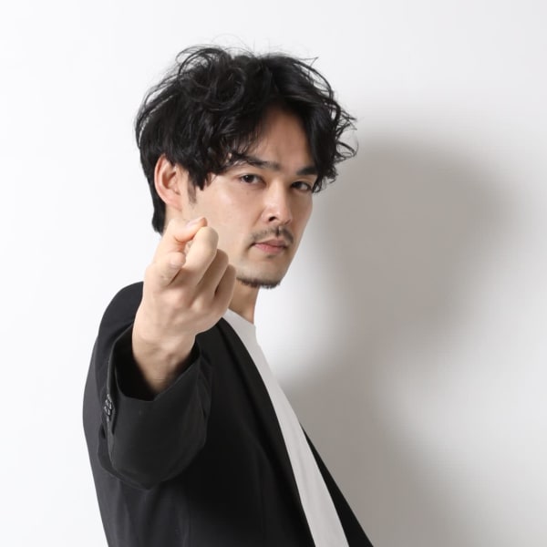 #男くさい#メンズパーマ#スリークショート#ショコラ梅田