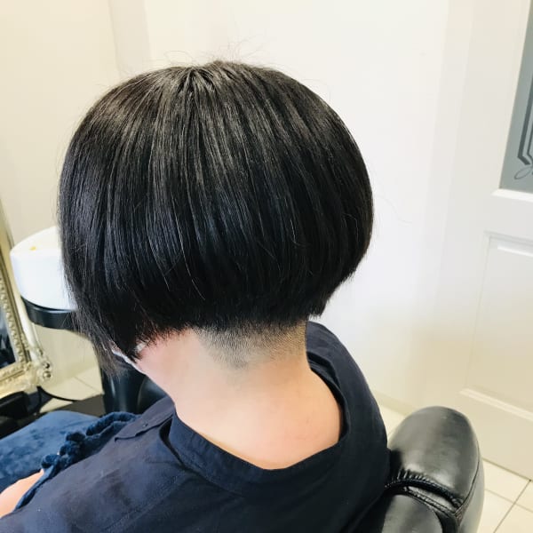 ツーブロックボブ