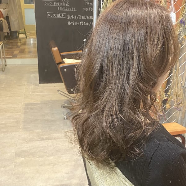 大人のハイライト(白髪ぼかし効果あり)