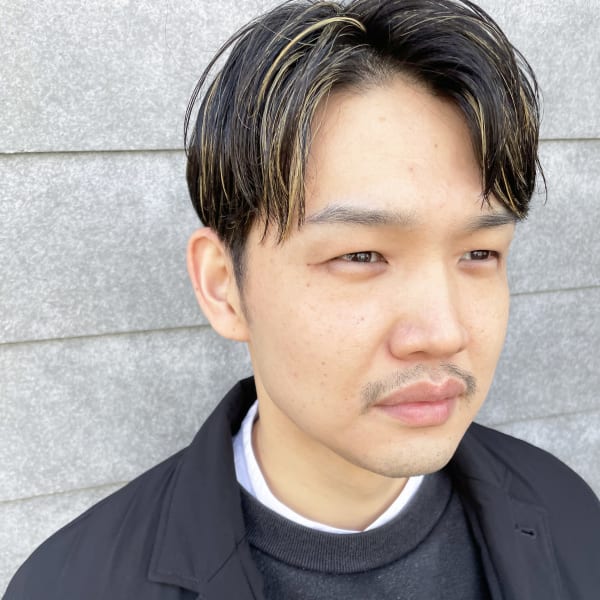 韓国風ハイライトマッシュ