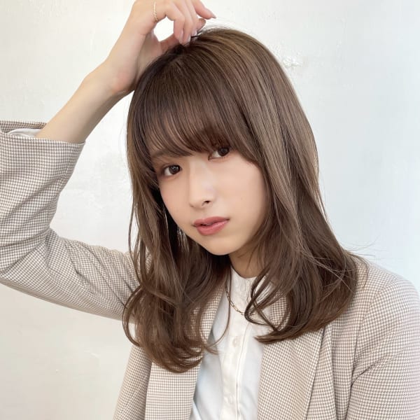 大人可愛いフェミニンパーマ