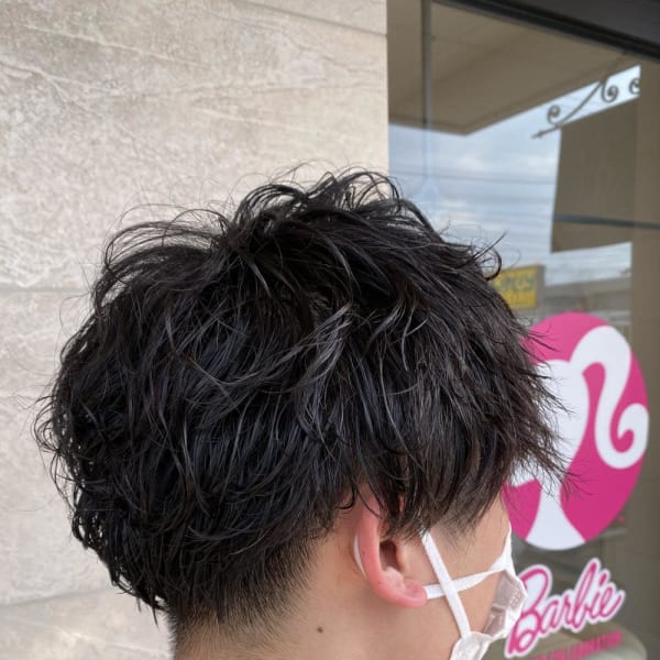 メンズツイストパーマ