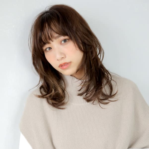 表情まで明るくなるレイヤー