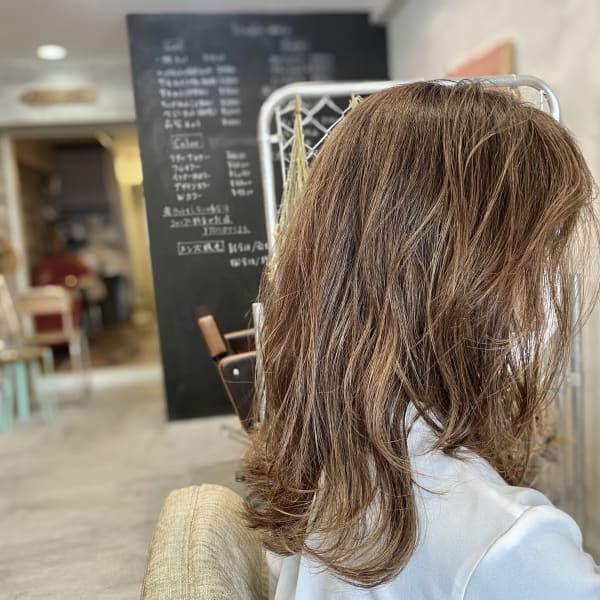 外国人風の白髪染め