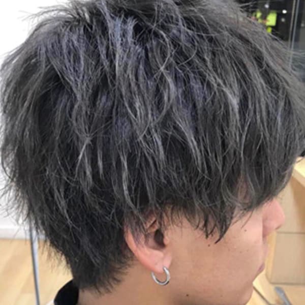 メンズのオススメ順 代 カラー アッシュ ブラウンの髪型 ヘアスタイル 楽天ビューティ