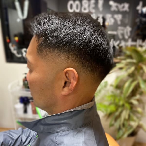 男をあげる刈り上げ！ミドルフェードカット|hair&relax bud bloom