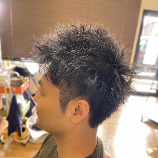 今年もパーマ人気ＮО１！メンズ　ツイストスパイラル！|hair&relax bud bloom