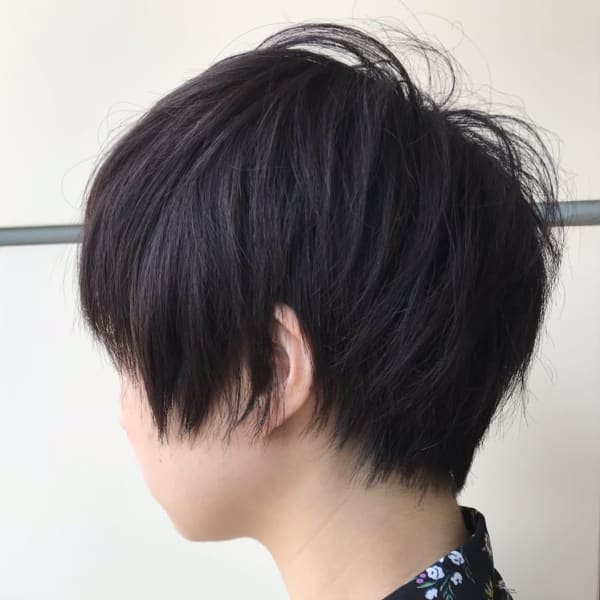 女の子のベリーショートヘア