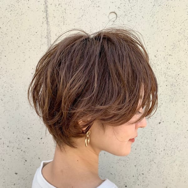 極細3Dハイライト 高再現性ショート