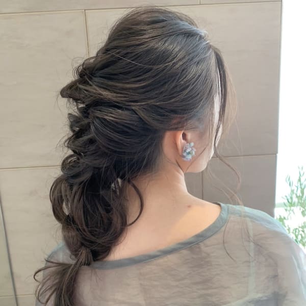 【自由が丘 SENSE 関谷】ドレスアップアレンジ