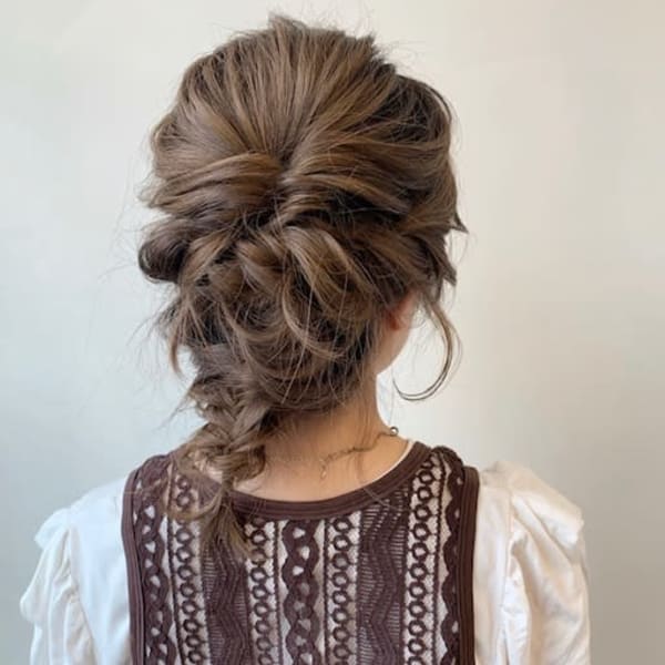 【自由が丘SENSE】フィッシュボーンアレンジ×ウエスタン風