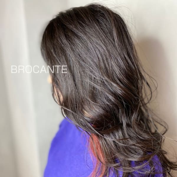 インナーカラー pink ヨシンモリ 韓国 ヘムライト