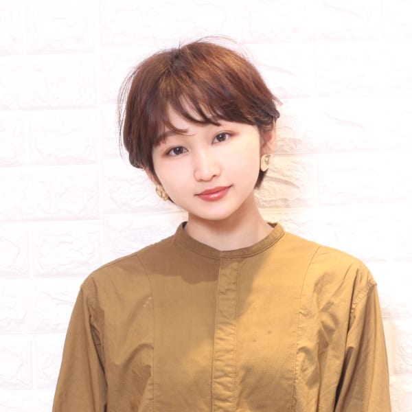 イルミナカラー×大人可愛いマニッシュショート