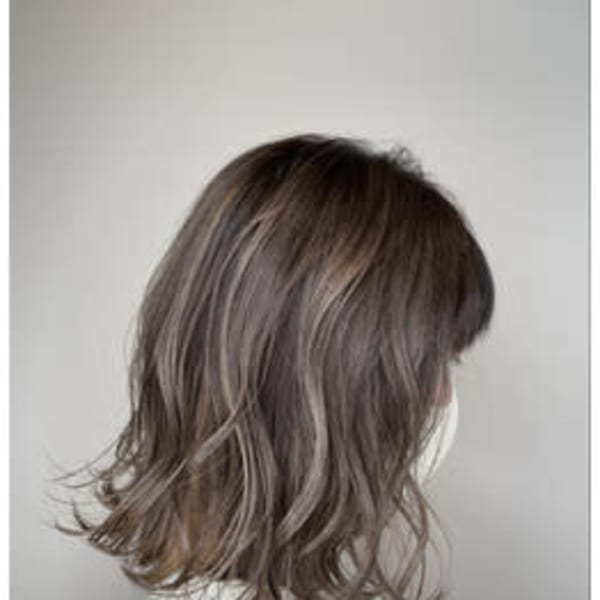 人気のエアタッチカラー!【恵比寿】