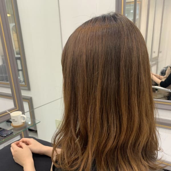 縮毛ありでもゆるふわミディアム【タビラマユミ】